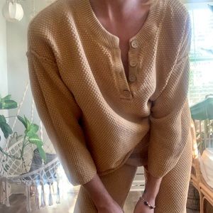 free people hailee sweater set